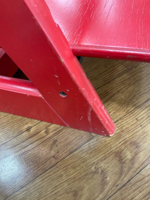 STOKKE (ストッケ) ハイチェア レッド トリップトラップ