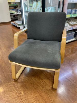 無印良品 (ムジルシリョウヒン) チェア グレー×ナチュラル リビングでもダイニングでもつかえる