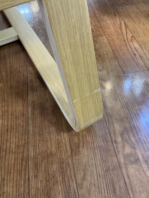 無印良品 (ムジルシリョウヒン) チェア グレー×ナチュラル リビングでもダイニングでもつかえる