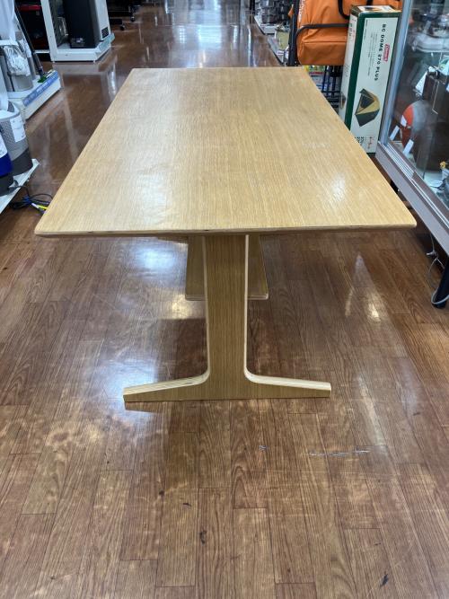 無印良品 (ムジルシリョウヒン) ダイニングテーブル 273 ナチュラル リビングでもダイニングでもつかえる
