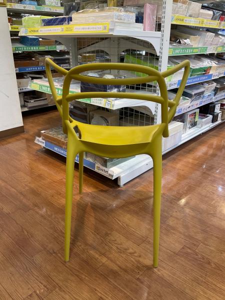 Kartell (カルテル) アームチェアー 153 イエロー MASTERS｜トレファク