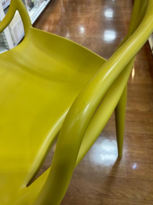 Kartell (カルテル) アームチェアー 153 イエロー MASTERS