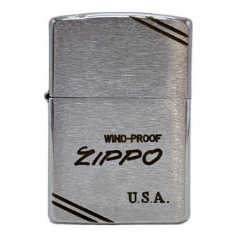 ZIPPO (ジッポ) ZIPPO 1995年製 ダイアゴナルライン 斜体ロゴ
