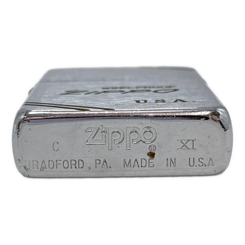 ZIPPO (ジッポ) ZIPPO 1995年製 ダイアゴナルライン 斜体ロゴ