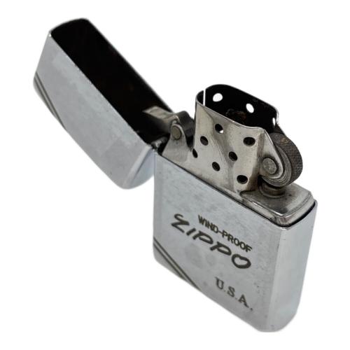 ZIPPO (ジッポ) ZIPPO 1995年製 ダイアゴナルライン 斜体ロゴ