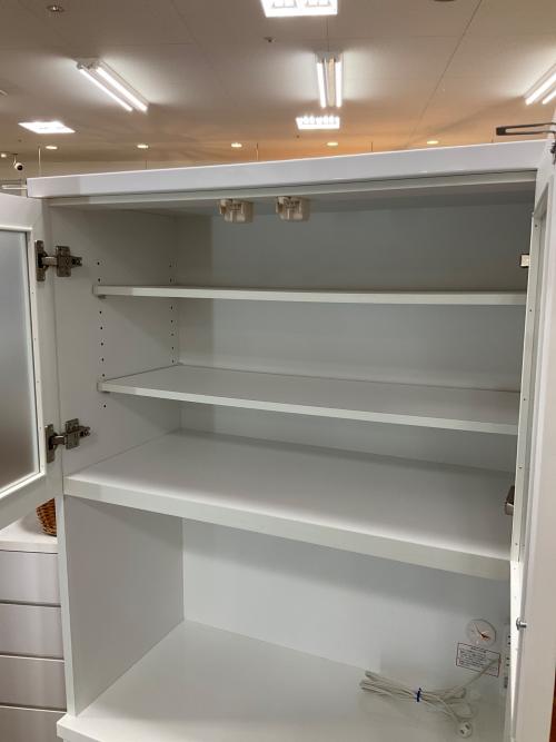 ニトリ レンジボード  ホワイト コパン 幅80cm