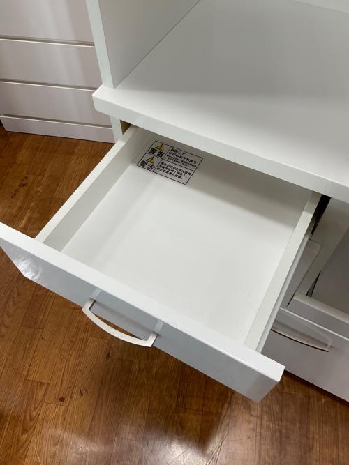 ニトリ レンジボード  ホワイト コパン 幅80cm