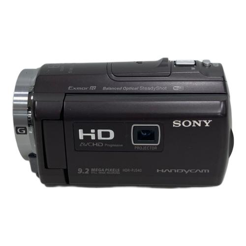 SONY (ソニー) ビデオカメラ HDR-PJ540