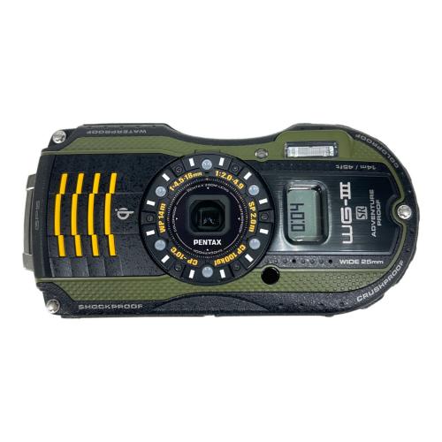 PENTAX (ペンタックス) 防水デジタルカメラ WG-3 GPS　グリーン