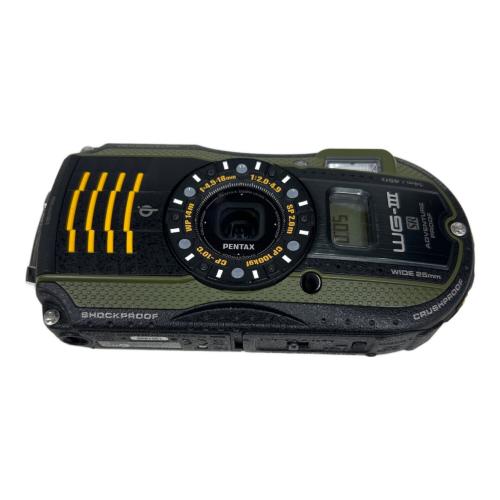 PENTAX (ペンタックス) 防水デジタルカメラ WG-3 GPS　グリーン