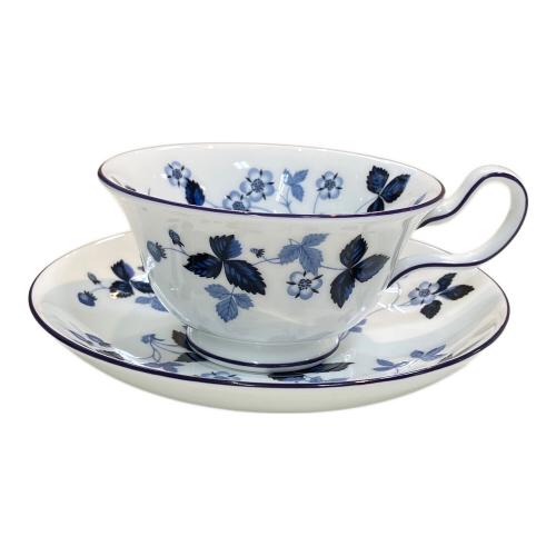 Wedgwood (ウェッジウッド) カップ&ソーサー ストロベリーインクブルー