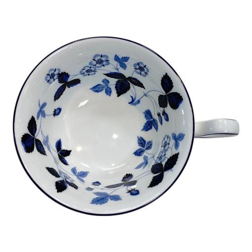 Wedgwood (ウェッジウッド) カップ&ソーサー ストロベリーインクブルー