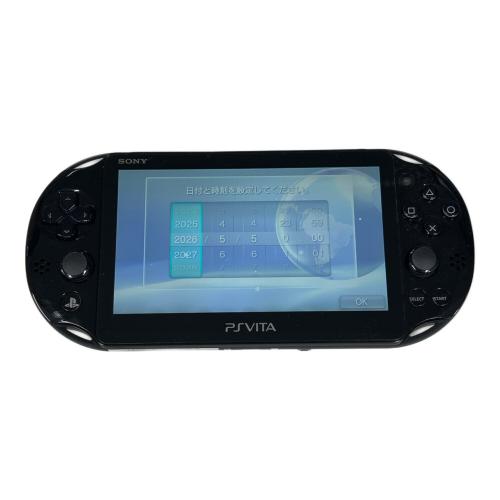 SONY (ソニー) PSVITA PCH-2000[PSVITA] ブラック