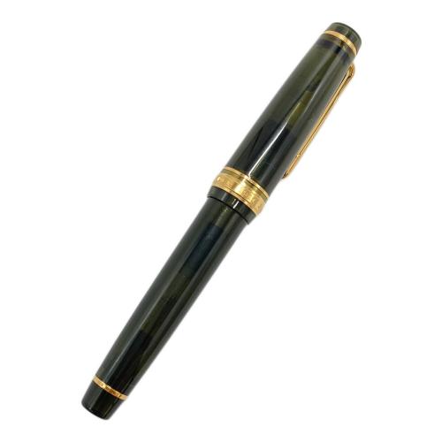 SAILOR (セーラー)×WANCHER(ワンチャー) 万年筆 プロフェッショナルギア 21Ｋ(ペン先)シャンパーニュダークグリーン WANCHER限定