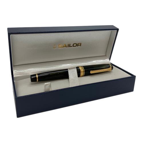 SAILOR (セーラー)×WANCHER(ワンチャー) 万年筆 プロフェッショナルギア 21Ｋ(ペン先)シャンパーニュダークグリーン WANCHER限定
