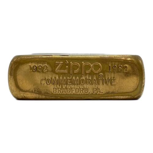 ZIPPO (ジッポ) オイルライター 1982年 COMMEMORATIVE BRADFORD 50周年記念