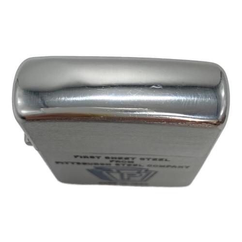 ZIPPO (ジッポ) オイルライター 1950年~53年製 6月10日 ピッツバーグ・スチール
