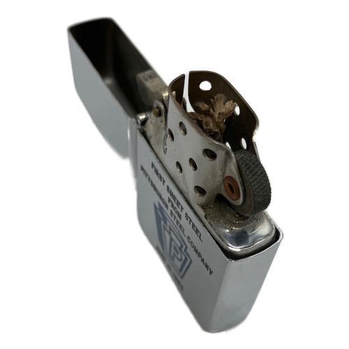 ZIPPO (ジッポ) オイルライター 1950年~53年製 6月10日 ピッツバーグ・スチール