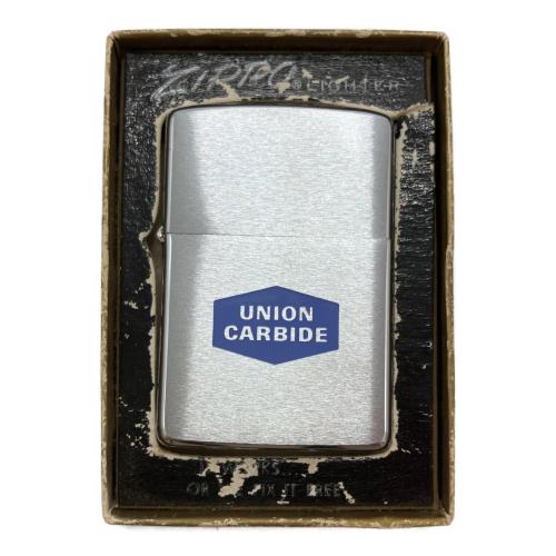 ZIPPO (ジッポ) オイルライター 1972年製 UNION CARBIDE