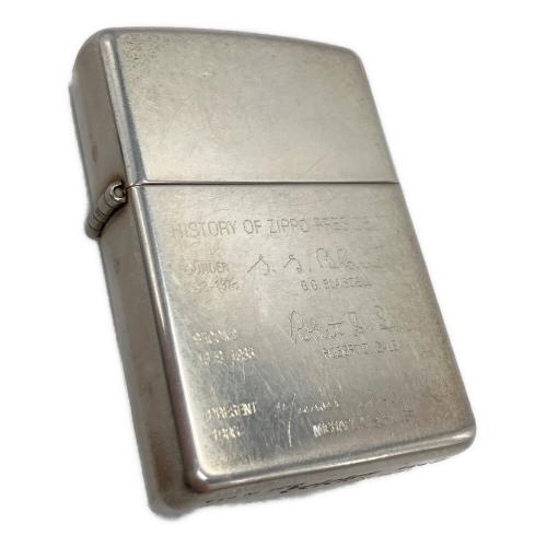 ZIPPO (ジッポ) オイルライター 1996年 スターリング HISTORY OF ZIPPO PRESIDENTS