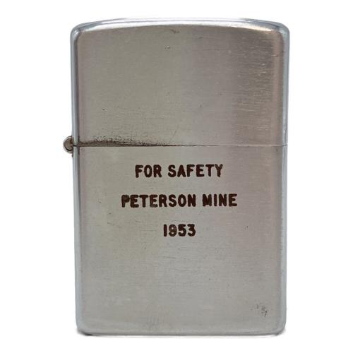 ZIPPO (ジッポ) オイルライター 1953~1955年 FOR SAFETY