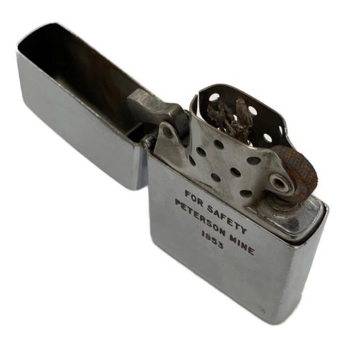 ZIPPO (ジッポ) オイルライター 1953~1955年 FOR SAFETY