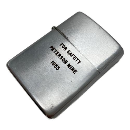 ZIPPO (ジッポ) オイルライター 1953~1955年 FOR SAFETY