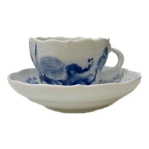 Meissen (マイセン) カップ&ソーサー ブルーオーキッド