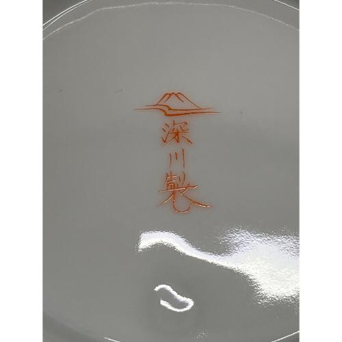 深川製磁 (フカガワセイジ) 取皿揃 天青の紅葉