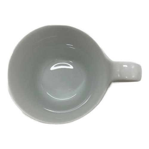 ROYAL COPENHAGEN (ロイヤル・コペンハーゲン) ハイハンドルカップ&ソーサー ホワイトフルーテッド