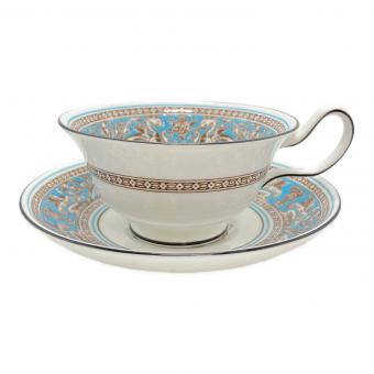 Wedgwood (ウェッジウッド) カップ&ソーサー フロレンティーン・ターコイズ