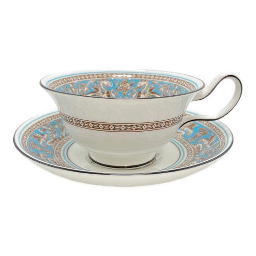 Wedgwood (ウェッジウッド) カップ&ソーサー フロレンティーン・ターコイズ