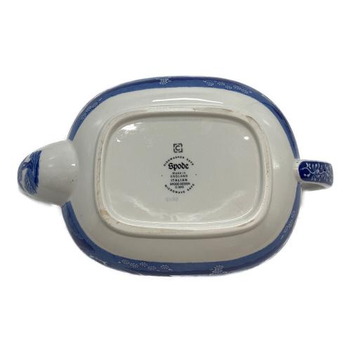spode (スポード) ティーポット ヨゴレ有 ブルー イタリアン