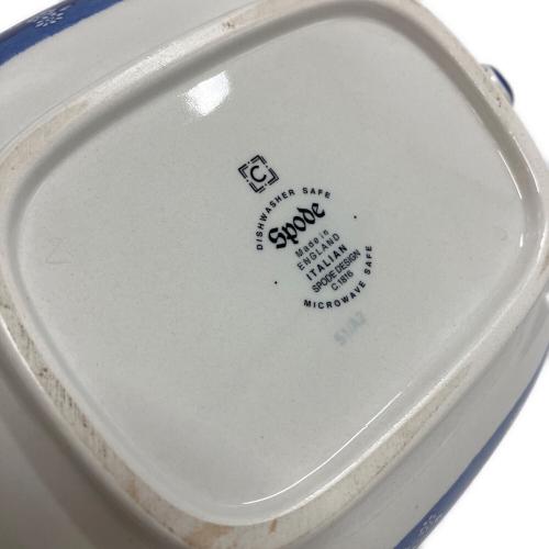 spode (スポード) ティーポット ヨゴレ有 ブルー イタリアン