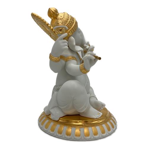 LLADRO (リヤドロ) バンスリを吹くガネーシャ ヨゴレ・スレ有 @