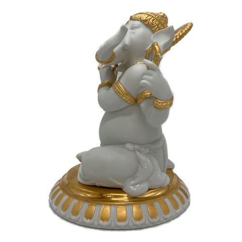 LLADRO (リヤドロ) バンスリを吹くガネーシャ ヨゴレ・スレ有 @