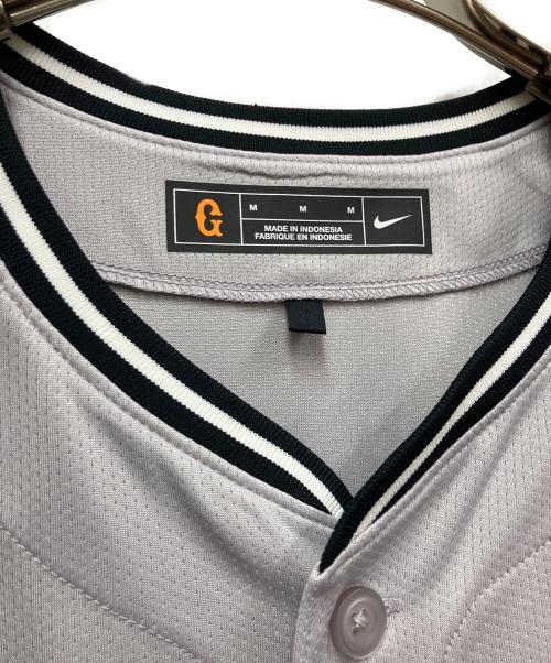 読売ジャイアンツ (ヨミウリジャイアンツ) NIKE (ナイキ) 読売ジャイアンツレプリカユニフォーム 2024年 ビジターモデル 背番号2 吉川尚輝 グレー サイズ:M