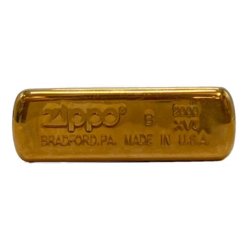 ZIPPO (ジッポ) オイルライター アメリカ合衆国/ゴールドカラー