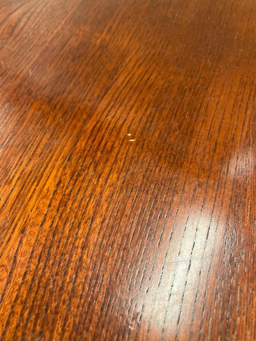 karimoku (カリモク) 木製文机 昭和レトロ ブラウン