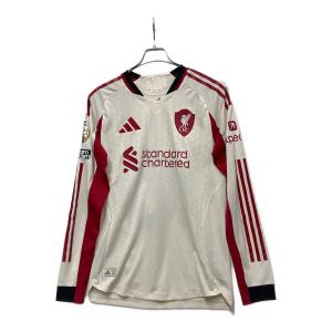 adidas (アディダス) 25/26 オーセンティックアウェイロングスリーブジャージ JV6446 10 MAC ALLISTER メンズ SIZE M オフホワイト