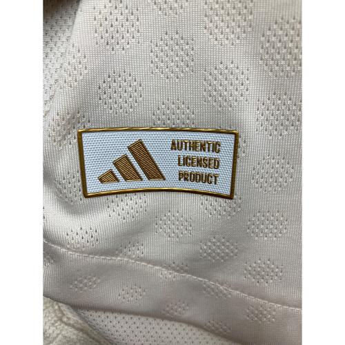adidas (アディダス) 25/26 オーセンティックアウェイロングスリーブジャージ JV6446 10 MAC ALLISTER メンズ SIZE M オフホワイト