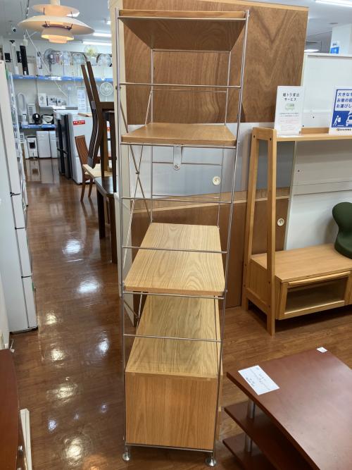 無印良品 (ムジルシリョウヒン) ステンレスユニットシェルフ ナチュラル×シルバー