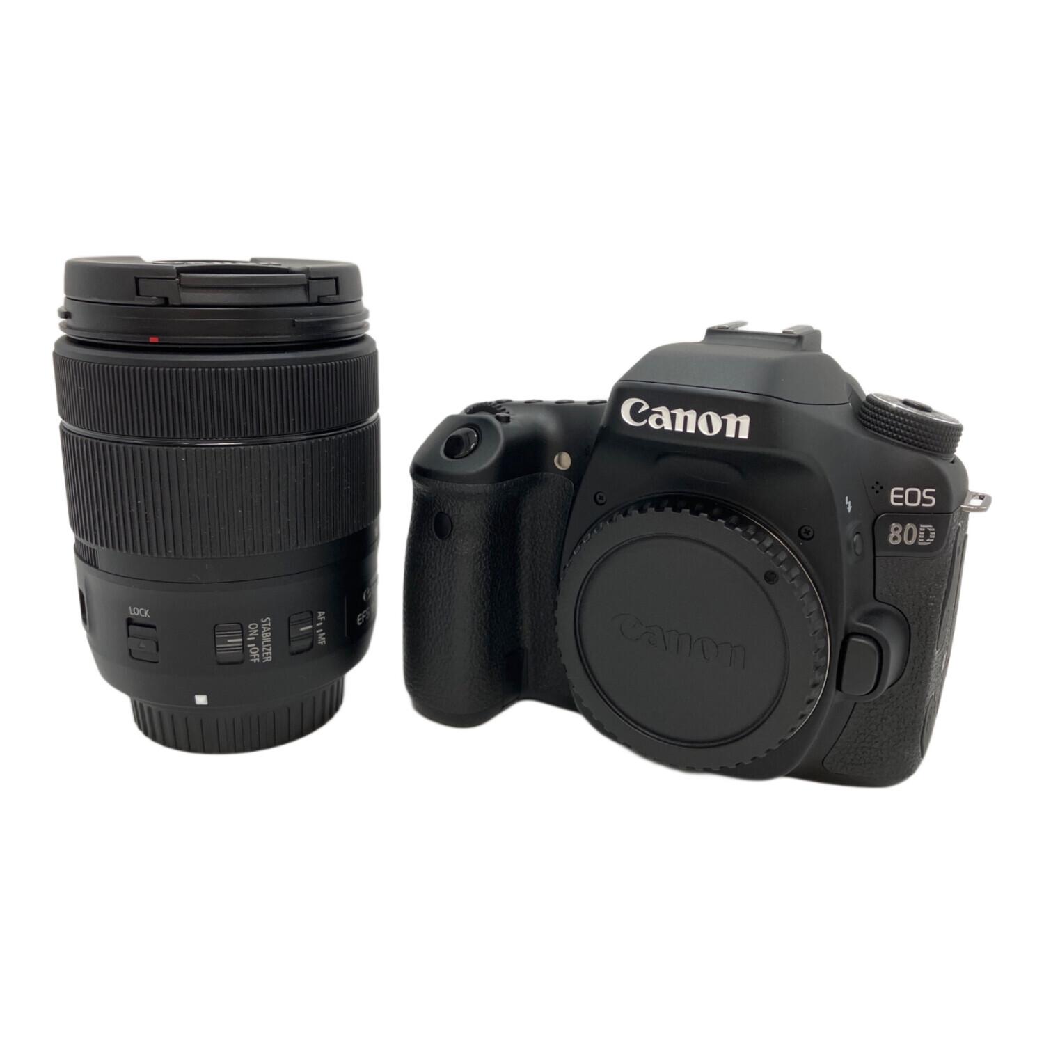 CANON (キヤノン) デジタル一眼レフカメラ EOS 80D レンズ EFS 18