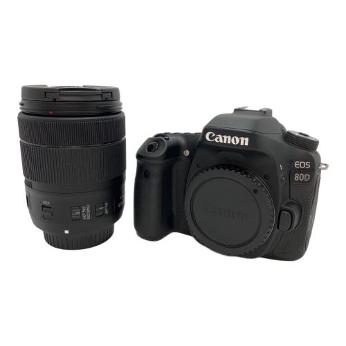CANON (キヤノン) デジタル一眼レフカメラ EOS 80D レンズ EFS 18-135mm