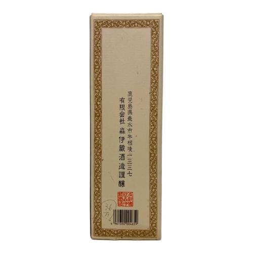 森伊蔵 (モリイゾウ) 単式蒸留焼酎(乙類) 720ml