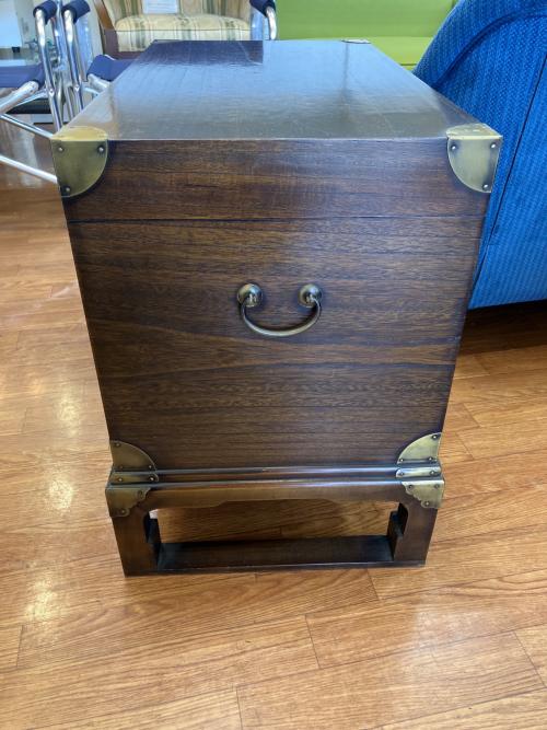 アンティークトランクチェスト 韓国家具 ブラウン