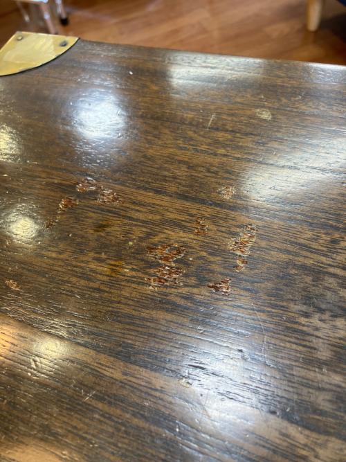 アンティークトランクチェスト 韓国家具 ブラウン
