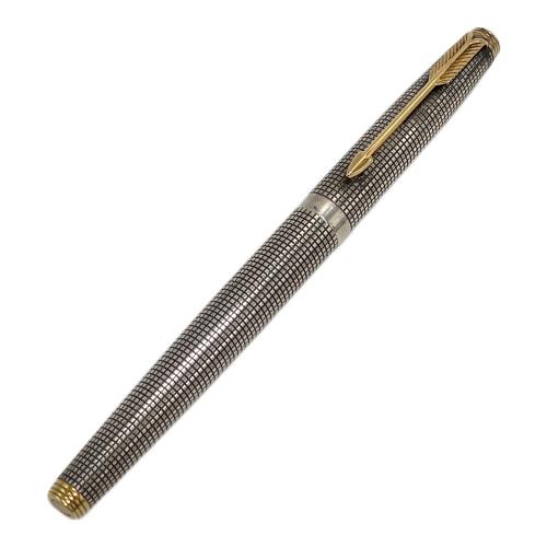 PARKER (パーカー) 万年筆 シルバー×ゴールド