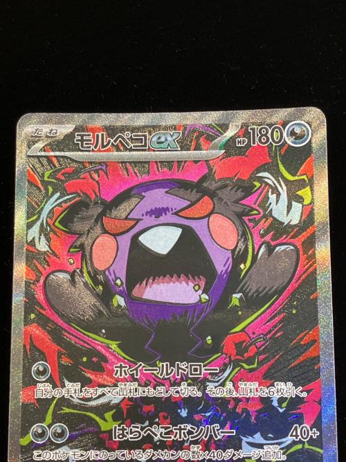 ポケモンカード モルペコex 115/081 SAR 程度B(白カケ有)