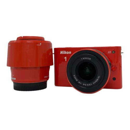 Nikon (ニコン) デジタル一眼レフカメラ 1 J2 ダブルズームキット オレンジ(数量限定カラー)